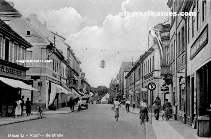 adolf hitler strasse meseritz
